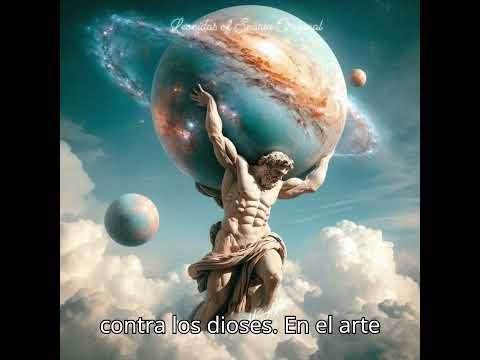 El titán Atlas y la esfera celeste más antigua conservada #mitologia