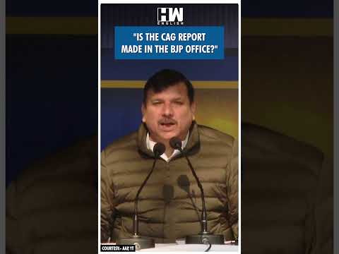 #Shorts | AAP MP Sanjay Singh Speaks on CAG Report | Atishi | Kejriwal | Delhi Assembly Elections