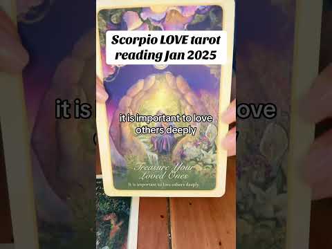 Scorpio LOVE tarot reading Jan 2025 #scorpio #scorpiolove #scorpioenergy #tarot