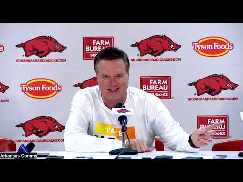 Bill Self reacts to KU's performance against Arkansas