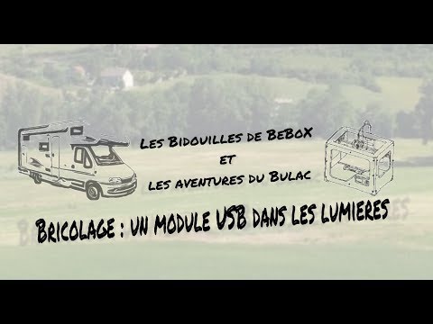 Modification lumière camping car Adriatik DIY astuce