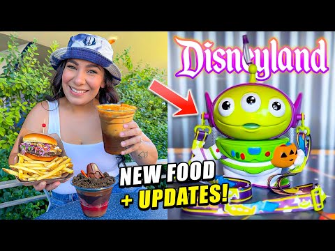 😱 (NEW!) 2024 Halloween Time Foods At DISNEYLAND! | New Construction Updates, Merch, Rides + MORE!