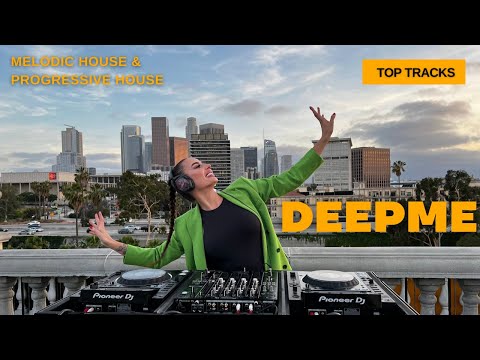 DeepMe - Live @ Rooftop / Los Angeles, California / Deep House & Progressive House 4k Dj Mix