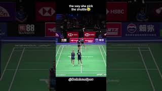 Perfect reflexes🔥😱😂 #BadmintonSport #Shorts