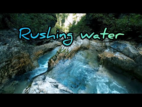 rushing water sound therapy