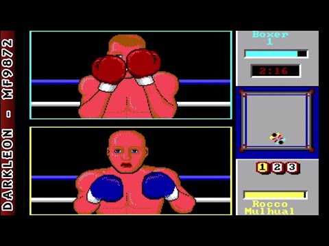 TKO © 1989 Accolade - PC DOS - Gameplay