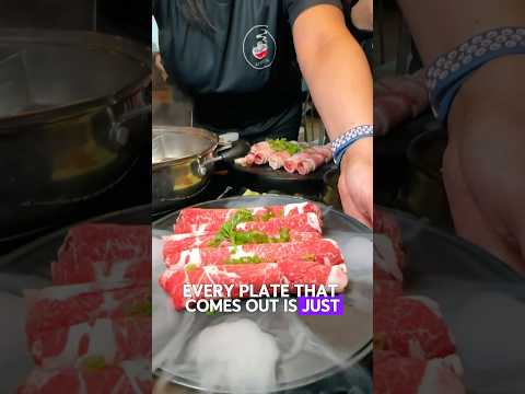 New all you can wagyu shabu house in Las Vegas #wagyusteak #beefbites #vegas #youtubeshorts