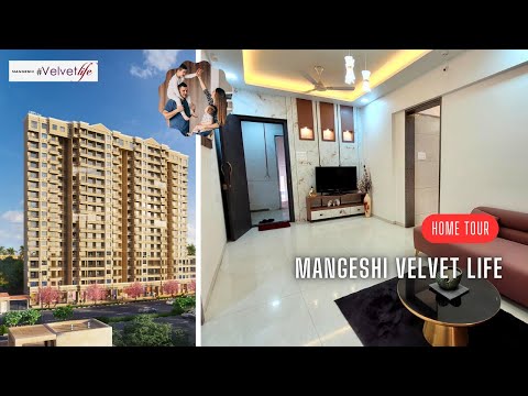 Mangeshi Velvet Life  Home Tour | Stunning Luxury Living in Kalyan ☎️ 9619955861