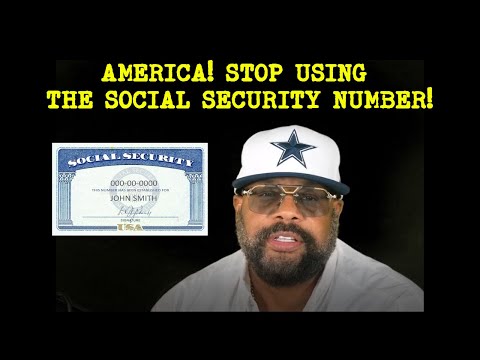 AMERICA! STOP USING THE SOCIAL SECURITY NUMBER!