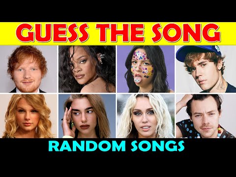 Guess 50 Random Popular Songs | 2000-2024 | Music Quiz 🎵