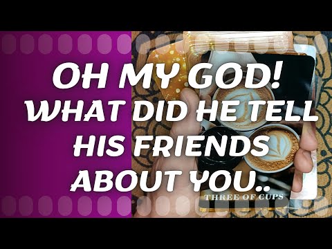 😮👉 The Shocking Truth About What He Said to His Friends About You