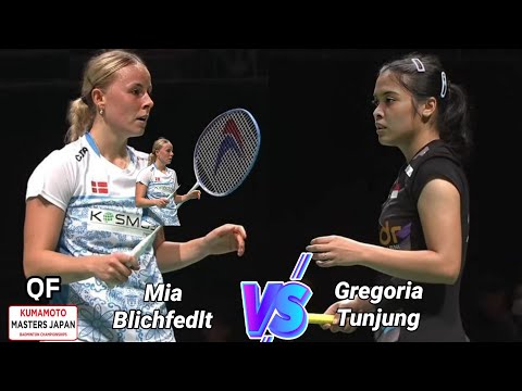 Gregoria Tunjung vs Mia Blichfedlt || QF Kumamoto Masters 2024