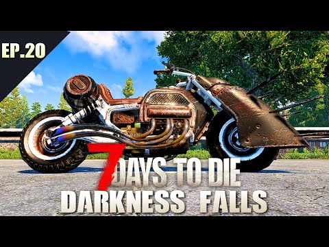 It's Finally Mine!!! I Crafted The Motorcycle... [Darkness Falls Ep.20]