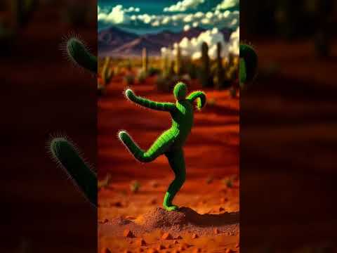 Cactus 🎶Dance🥰😍🤩  #dance #nature #folkdance #animation #dancer  #breakdance #dancevideo #danceshort