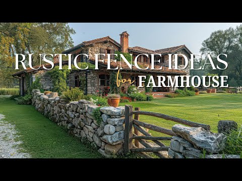 The Charm and Appeal of Rustic Fences for Farmhouses