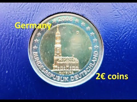 Germany  all commemorative 2 euro coins ! (2006 - 2020)