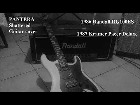 Randall RG100ES - Shattered Pantera Cover