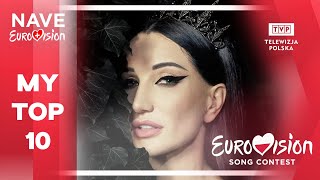 🇵🇱 Poland Selection 2025: My Top 10 (Poland Eurovision 2025)