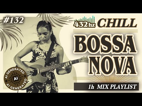 Chill Bossa Nova Music🌴 | Calming BGM of 432hz Serenity for Focus and Soothing🌟 #132