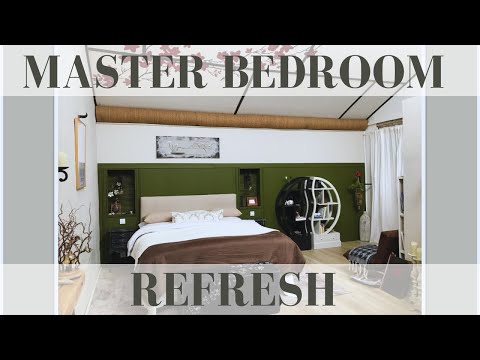 BEAUTIFUL MASTER BEDROOM REFRESH