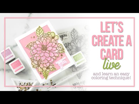 Live Replay: Let's Create a Card LIVE with Gina K. Designs products!