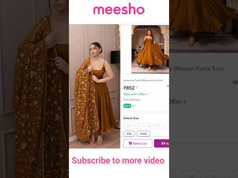 Meesho lehenga haul same dress collection on meesho #shorts #youtubeshorts #meesho