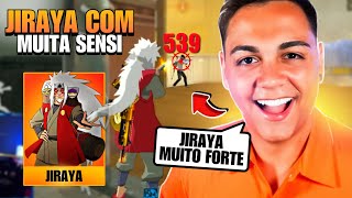 FREITAS AMASSANDO COM A SKIN DO JIRAYA VEJEM COMO FOI - MELHOR ATUALIZAÇÃO DO FREE FIRE?!