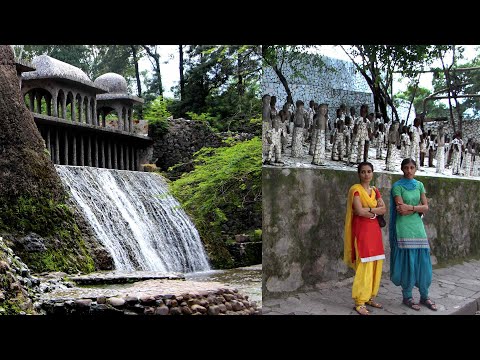 Nek Chand gorgeous rock garden gorge in Chandigarh