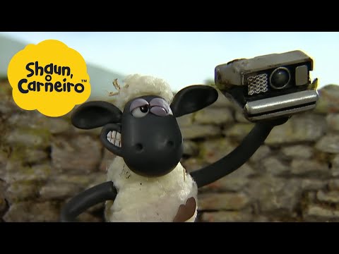 🐑Shaun, o Carneiro [Shaun the Sheep] câmera Polaroid 🐑 Hora Especial🐑| Cartoons Para Crianças