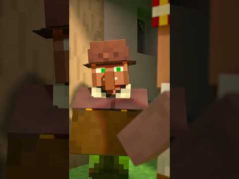 VILLAGER POLICE - NO SPLASHING! #minecraft #animation #shorts