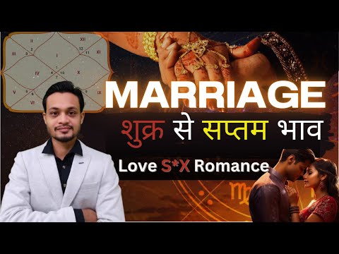 Marriage and Married Life prediction शुक्र से 7 भाव का स्वामी BNN