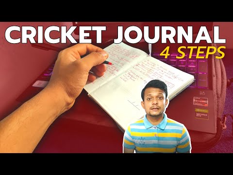 How to write Cricket Journal | Cricket | Batsman | Bowler