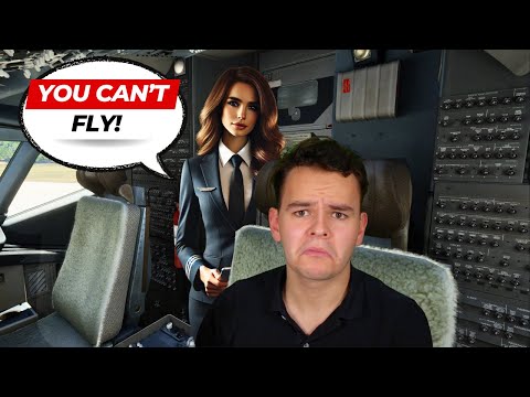 I Was TERRIFIED By A.I. FLIGHT ATTENDANT In Flight Simulator