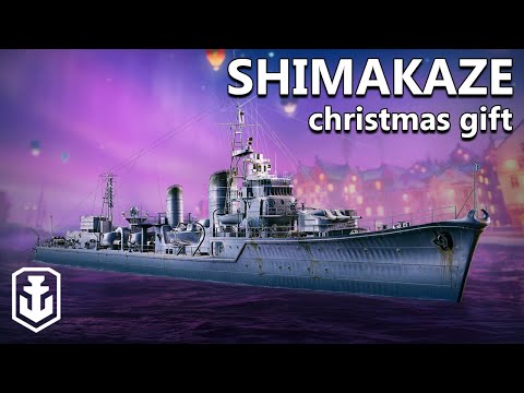 The Most Popular Ship In World of Warships (Shimakaze Christmas Gift)