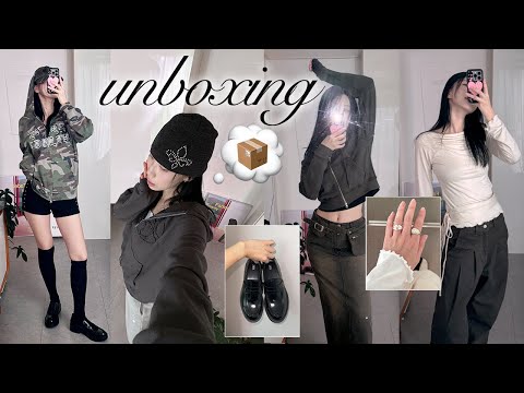 Unboxing📦 어서와, 내 가을 언박싱에 초대할게🌹 아옵트. 자라. 이안조. 스웨이드. 수리움. 마하그리드