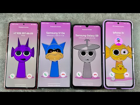 Animated Series Intro Sprunki | Incoming Call Sprunki Galaxy Note 10 + Sprunki S24 Ultra + Sprunki