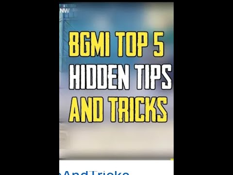 Top 5 tip or trick of BGMI