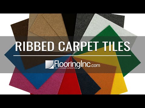 Ribbed Carpet Tiles Explained