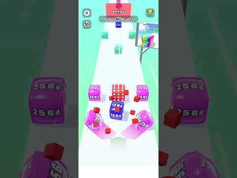 183/100,000 Ball Run2048 / Jelly Run2048 GameplaY On Android Challenge Shorts