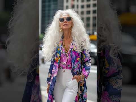 Elegant Ladies with Great Style Over 60 | Mature Fashion