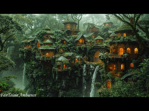 Abandoned, Wild, and Mysterious Medieval Castle | Celtic Music for Sleep and Relaxation