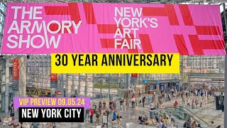 THE ARMORY SHOW 2024 VIP PREVIEW!! NEW YORK CITY ART FAIR!