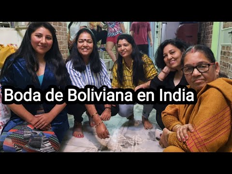 Boda de una latina - Boliviana en India Vlog 3 | Inicio de la boda