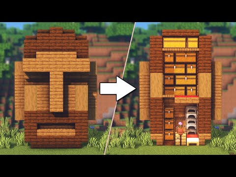 How to Build a Head Base in Minecraft! (Tutorial)