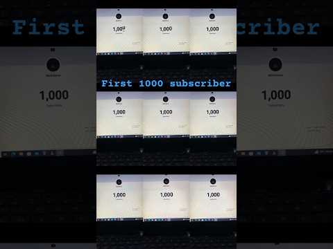 1000 subscribers complete #shorts #mathtutor