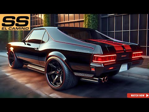 The LEGEND Returns! 2025 Chevrolet El Camino SS - Power, Speed, and Style...