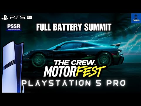 Full Battery Summit in The Crew Motorfest on PS5 Pro ⚡ | High-Speed Electric Car Gameplay!