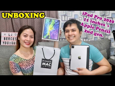 IPAD PRO 2020 11 inches + APPLE PENCIL 2nd Gen - UNBOXING and QUICK REVIEW ! ! !