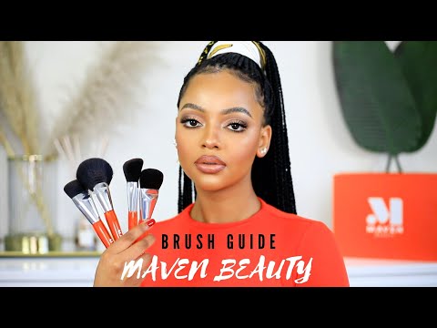 The Ultimate Brush Guide ft. Maven Beauty | MIHLALI N