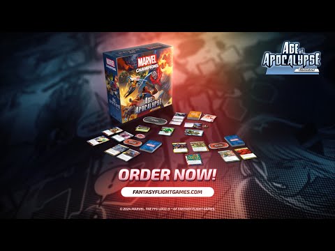 Marvel Champions Age of Apocalypse  OFFICIAL Trailer | Fantasy Flight Games